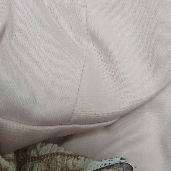 A U W Floral Pink and Mauve Sundress Size XL - Picture 9 of 9